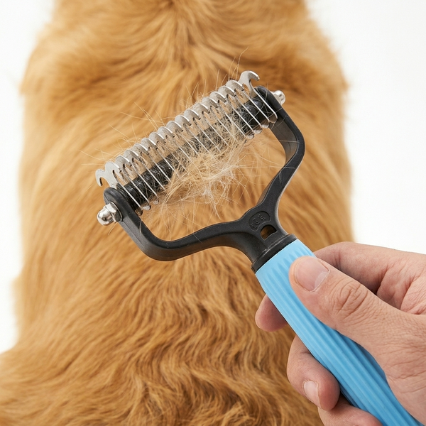 CEPILLO DESLANADOR PARA PERROS